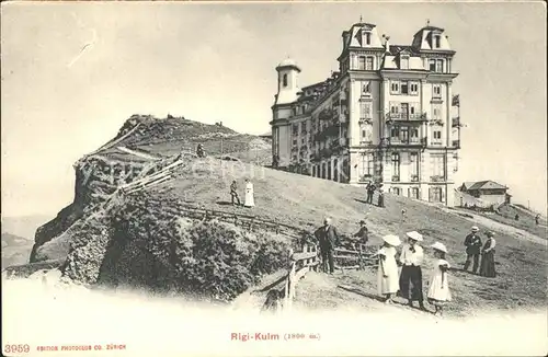 Rigi Kulm Hotel Kat. Rigi Kulm