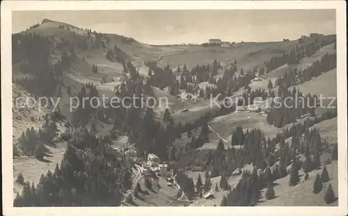 Rigi Kloesterli Staffel und Rotstock Panorama Kat. Rigi Kloesterli