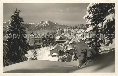 Rigi Kaltbad mit Pilatus Kat. Rigi Kaltbad