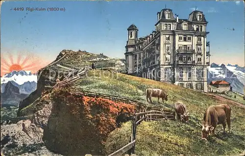 Rigi Kulm Hotel Kat. Rigi Kulm