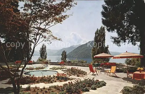 Vitznau Ferienheim und Hotel SMUV Terrasse Kat. Vitznau