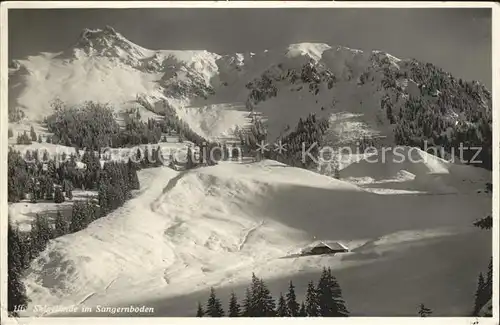 Sangernboden Skigebiet Kat. Sangernboden