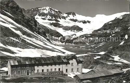 Gemmipass Wallis Hotel Wildstrubel Schneehorn  Kat. Gemmipass