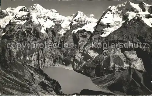 Oeschinensee Bluemlisalp Fruendenhorn Doldenhorn Kat. Oeschinenhorn