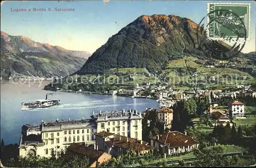 Lugano TI e Monte S. Salvatore Kat. Lugano