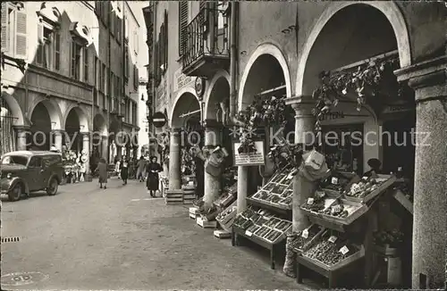 Lugano TI Portici in Via Pessina Kat. Lugano