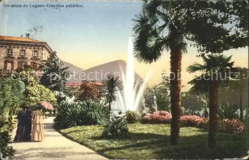 Lugano TI Giardino Pubblico Kat. Lugano