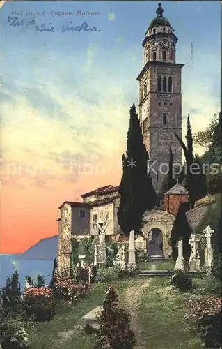 Morcote TI Kirche  / Morcote /Bz. Lugano