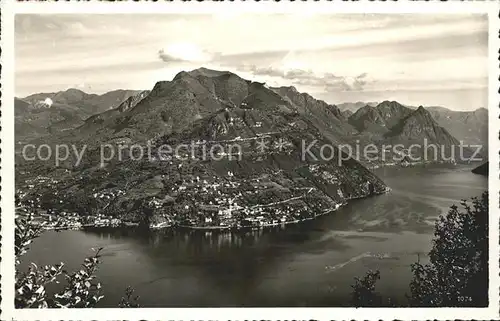 Lugano TI e Monte Bre Kat. Lugano