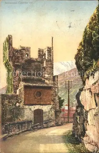 Bellinzona Castello Uri Kuenstlerkarte Kat. Bellinzona