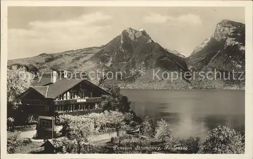 Faulensee Pension Strandweg Kat. Faulensee