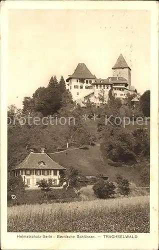 Trachselwald Schloss Kat. Trachselwald