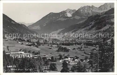 Lenk Simmental Grandhotel Kurhaus Kat. Lenk Simmental