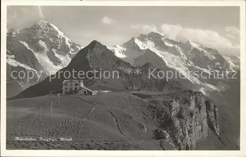 Maennlichen Moench Jungfrau Kat. Maennlichen