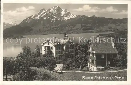 Vitznau Kurhaus Grubisbalm Kat. Vitznau