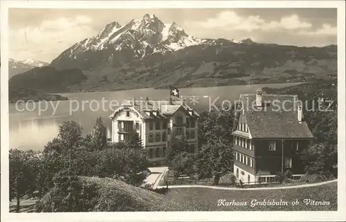 Vitznau Kurhaus Grubisbalm Kat. Vitznau