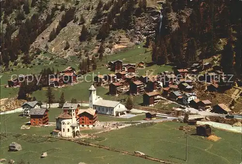 Saas Balen Wallis Kirche Kat. Saas Balen