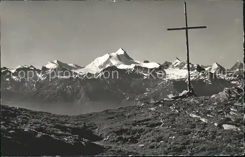 Gemmipass Wallis Weisshorn Rothorn Cabelhorn Matterhorn Kat. Gemmipass