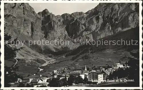 Loeche-les-Bains Gemmi / Leukerbad /Bz. Leuk