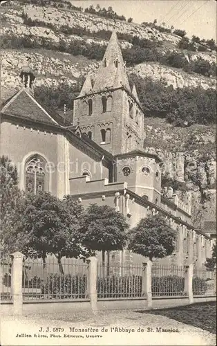 St Maurice Valais Monastere de l  Abbaye Kat. St Maurice