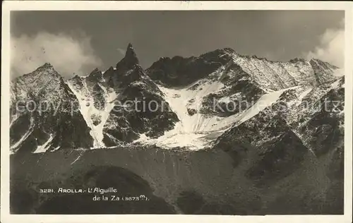 Arolla VS L' Aiguille de la Za / Arolla /Bz. Herens