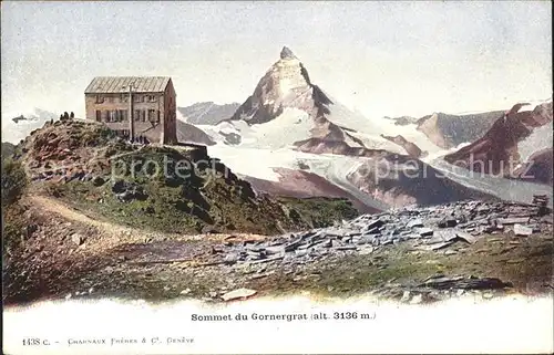 Gornergrat Zermatt Huette / Gornergrat /Rg. Zermatt