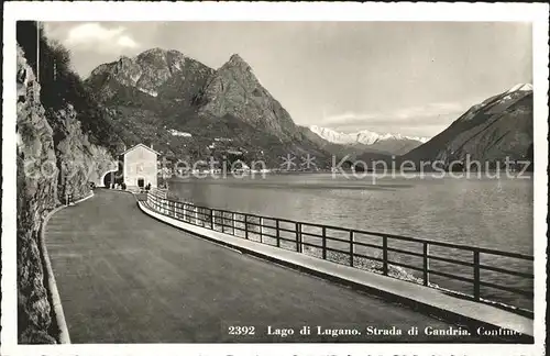 Lugano TI Strada di Gandria Confine Kat. Lugano