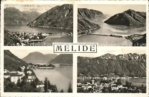 Melide Lago di Lugano  Kat. Melide