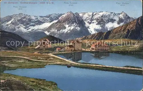 San Gottardo Hospiz Ponc Vespere Pizz Madone Kat. San Gottardo