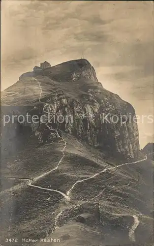 Hoher Kasten Gipfel Kat. Appenzeller Alpen