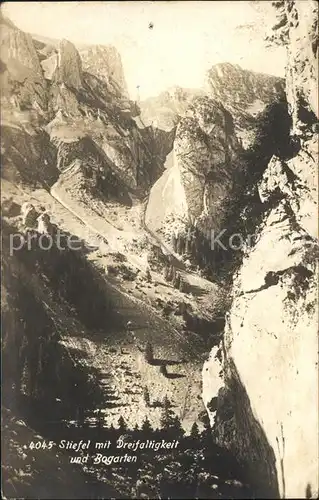 Appenzell IR Stiefel mit Dreifaltigkeit und Bogarten Kat. Appenzell