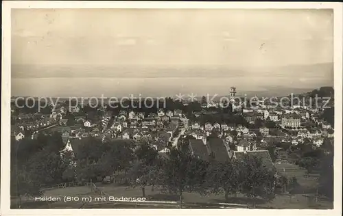 Heiden AR Panorama mit Bodensee / Heiden /Bz. Vorderland