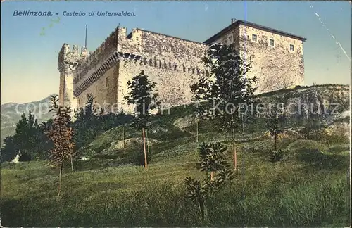 Bellinzona Castello di Unterwalden Kat. Bellinzona