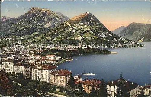 Lugano TI e Monte Bre Kat. Lugano