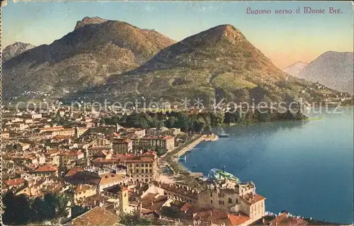 Lugano TI verso il Monte Bre Kat. Lugano