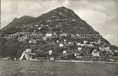 Castagnola-Cassarate mit Monte Bre / Castagnola /Bz. Lugano City