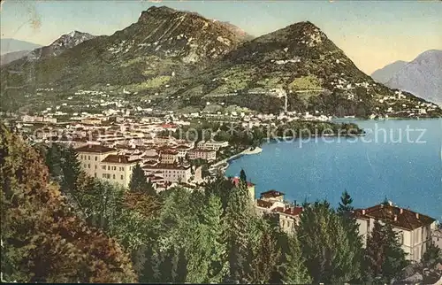 Lugano TI Panorama Kat. Lugano