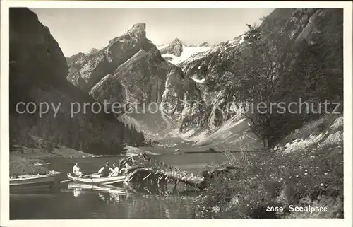 Seealpsee Panorama Bootspartie Kat. Schwende