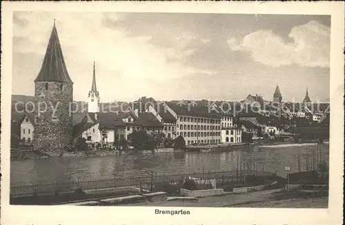 Bremgarten AG Partie an der Reuss / Bremgarten /Bz. Bremgarten