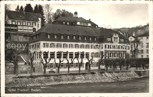 Baden AG Hotel Freihof Kat. Baden