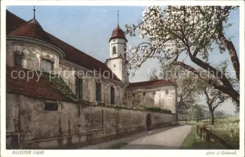 Kloster Fahr an der Limmat Kat. Unterengstringen
