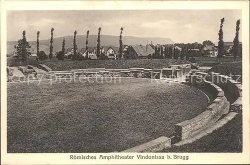 Brugg AG Roemisches Amphitheater Vindonissa Kat. Brugg