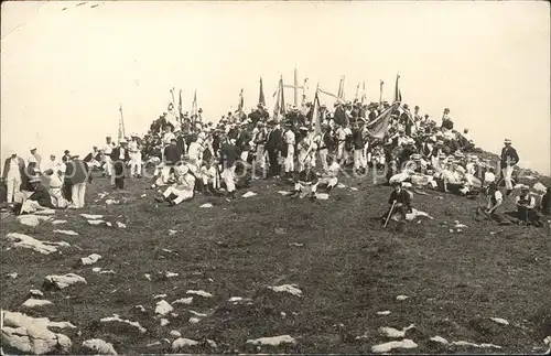 Ebenalp Appenzeller Gruppe Kantonalfahrt auf Ebenalp Kat. Ebenalp