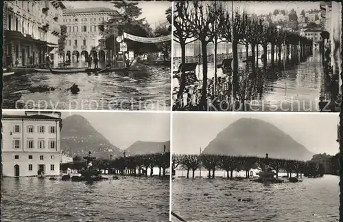 Lugano TI Ricordo dell Innondazione Kat. Lugano