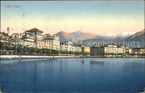 Lugano TI Panorama Kat. Lugano