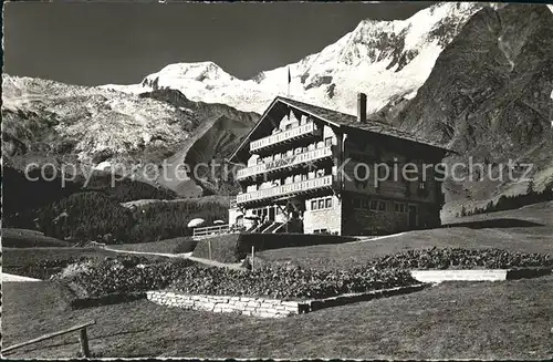 Saas Fee Hotel Saaserhof Alphubel Taeschhorn Kat. Saas Fee