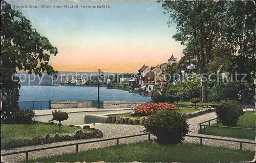 Rheinfelden AG Blick vom Kastell Kat. Rheinfelden