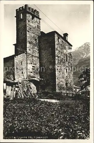 Aosta Torre del Lebbroso Kat. Aosta