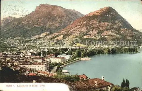 Lugano TI e Monte Bre Kat. Lugano