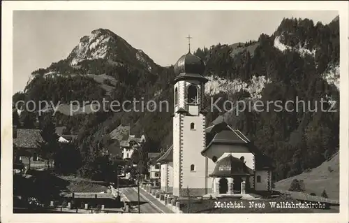 Melchtal Neue Wallfahrtskirche Kat. Melchtal